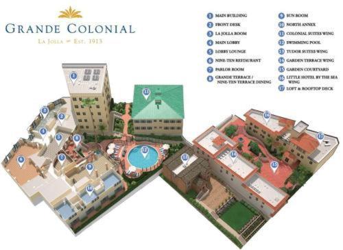 Hotel Grande Colonial La Jolla San Diego Pokoj fotografie